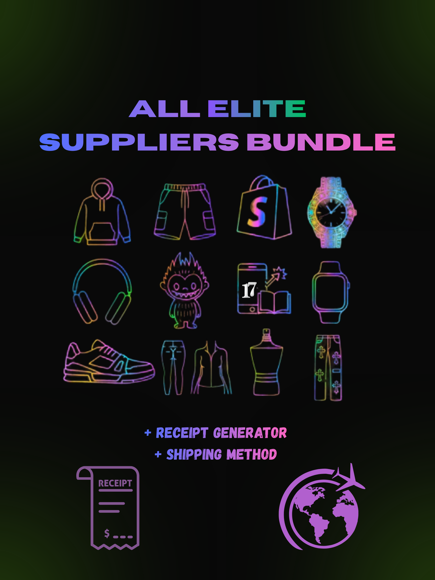 ALL ELITE SUPPLIERS BUNDLE + GENERATOR + METHOD